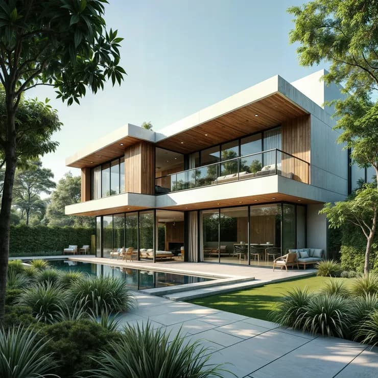 Modern Glass House
